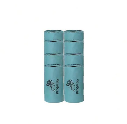 8 rolls of matching garbage bags