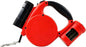 Versatile Retractable Dog Leash for Small & Medium Dogs, Ideal for Daily Walks & Outdoor Adventures, 16.4FT (Red)