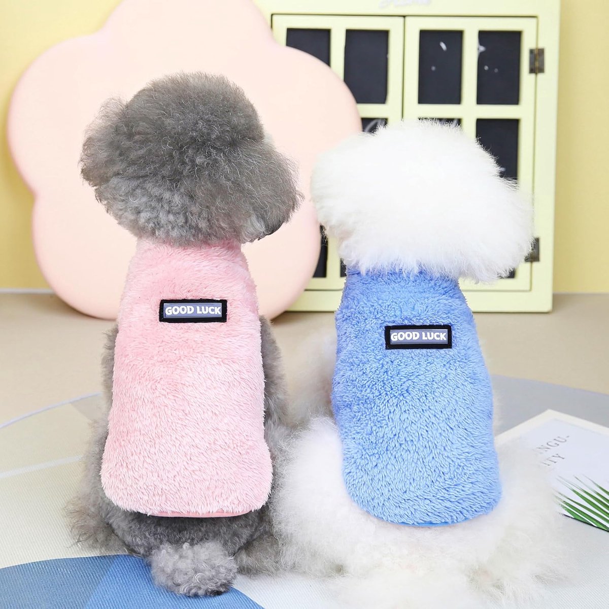 Dog Coat - Dog Sweater - Pet Clothes - Winter Fleece Dog Sweater - Puppy Dogs and Cats - Puppies and Chihuahuas - Warm Autumn and Winter Clothes - Perfect for Christmas Decorations - Christmas XL