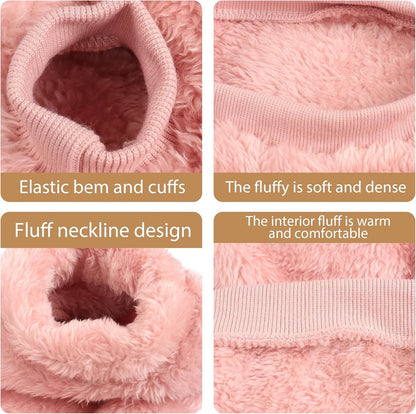 Dog Coat - Dog Sweater - Pet Clothes - Winter Fleece Dog Sweater - Puppy Dogs and Cats - Puppies and Chihuahuas - Warm Autumn and Winter Clothes - Perfect for Christmas Decorations - Christmas XL