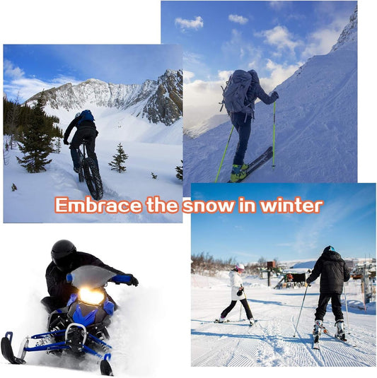 Beanie - Men's Winter Beanie - Knitted Beanie - Men's Beanie - With Flexible Neck Gaiter - Ski Balaclava - Unisex - Windproof - Warm - Ideal for Outdoor Activities - Camping - Skiing - Everyday Wear - Winter