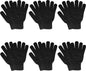 Women's winter coat 6 pairs of women's winter gloves - warm knitted gloves for men for cold weather - Warm gloves - Men's Gloves - Women's Gloves - Winter Gloves - Ski Gloves