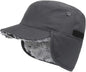 Beanie - Winter hat - Men's winter hat - Winter ear flap hat - with visor - with ear flaps - Ski hat - Cold weather - Trapper hat - Ear warmers Water-repellent outdoor hat - Winter - for outdoor sports, skiing, cycling, hiking, running - grey