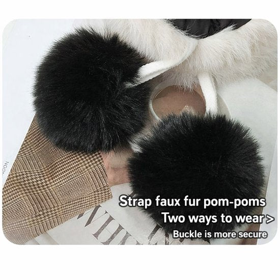 Fleece winter hat - Warm hat with thickened ear flaps - Soft, comfortable and frost-resistant - Stylish winter accessory - Color: Brown