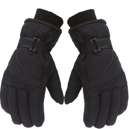 IDALL Ski Gloves Waterproof Gloves Winter Outdoor Men And Women Snow Skating Snowboarding Windproof Warm Ski Gloves Snow Gloves Winter Gloves W-Blue One Size Black