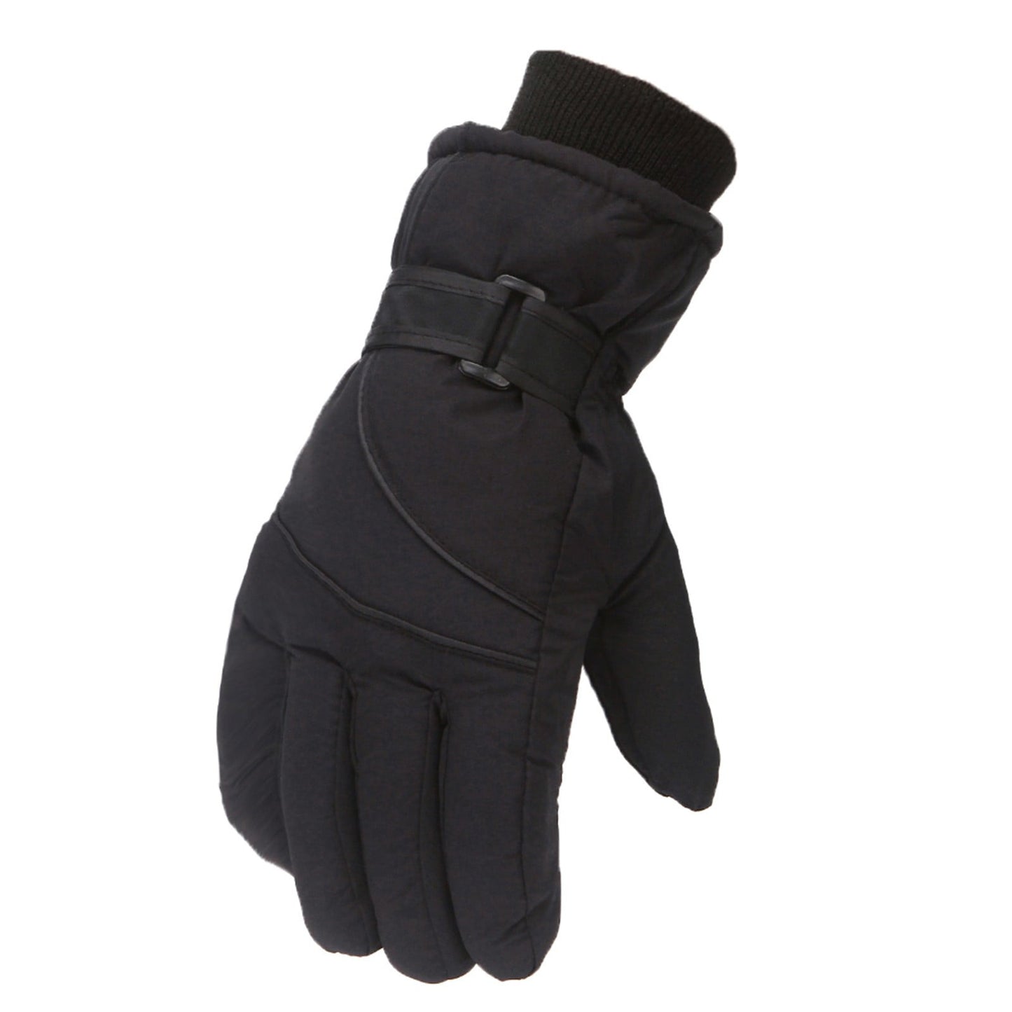 IDALL Ski Gloves Waterproof Gloves Winter Outdoor Men And Women Snow Skating Snowboarding Windproof Warm Ski Gloves Snow Gloves Winter Gloves W-Blue One Size Black