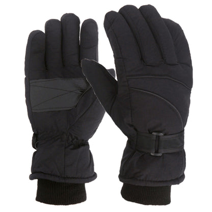 IDALL Ski Gloves Waterproof Gloves Winter Outdoor Men And Women Snow Skating Snowboarding Windproof Warm Ski Gloves Snow Gloves Winter Gloves W-Blue One Size Black