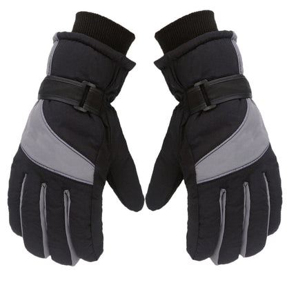 IDALL Ski Gloves Waterproof Gloves Winter Outdoor Men And Women Snow Skating Snowboarding Windproof Warm Ski Gloves Snow Gloves Winter Gloves W-Blue One Size Grey