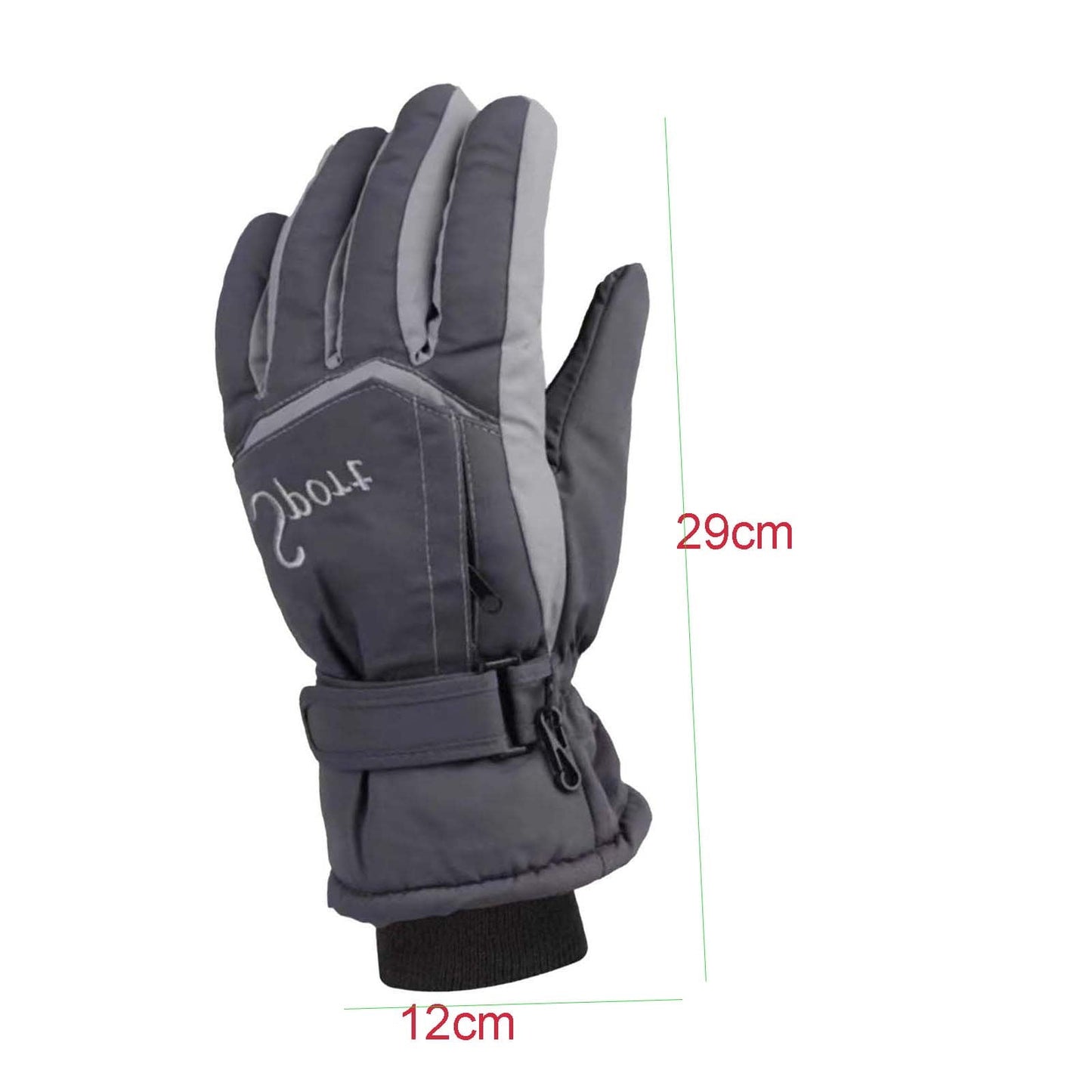 IDALL Ski Gloves Waterproof Gloves Winter Outdoor Men And Women Snow Skating Snowboarding Windproof Warm Ski Gloves Snow Gloves Winter Gloves W-Blue One Size Y-Blue