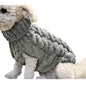 Clearance Under $5 Boovnll Dog Sweater, Winter Turtleneck Knitted Keep Warm Sleeveless Pet Clothes, Dog Clothes for Small Dog Fall Winter Dog Sweaters, (Black, S) L Gray