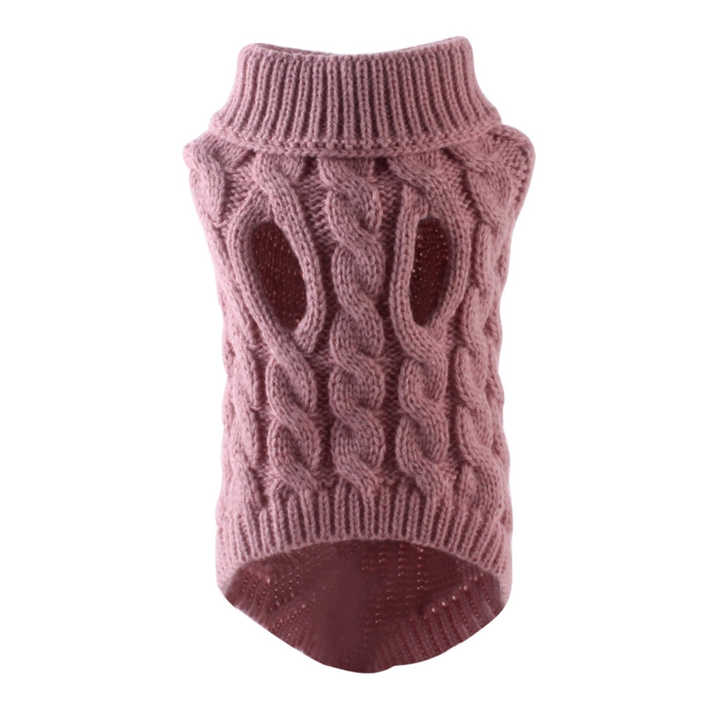 Clearance Under $5 Boovnll Dog Sweater, Winter Turtleneck Knitted Keep Warm Sleeveless Pet Clothes, Dog Clothes for Small Dog Fall Winter Dog Sweaters, (Black, S) XL Hot Pink