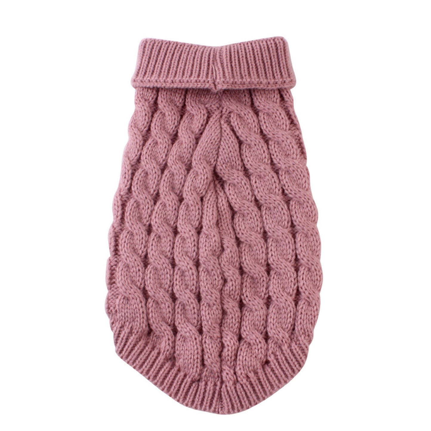 Clearance Under $5 Boovnll Dog Sweater, Winter Turtleneck Knitted Keep Warm Sleeveless Pet Clothes, Dog Clothes for Small Dog Fall Winter Dog Sweaters, (Black, S) XL Hot Pink