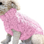 Clearance Under $5 Boovnll Dog Sweater, Winter Turtleneck Knitted Keep Warm Sleeveless Pet Clothes, Dog Clothes for Small Dog Fall Winter Dog Sweaters, (Black, S) XL Pink