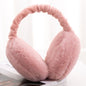 Women Ear Muffs Winter Girls White Earmuffs Fuzzy Kids Black Ear Muff Cute Fluffy Ear Warmers Foldable Ear Covers Boy Winter Thickened Earmuffs Foldable Hamburg Earmuffs Warm Earmuffs pink