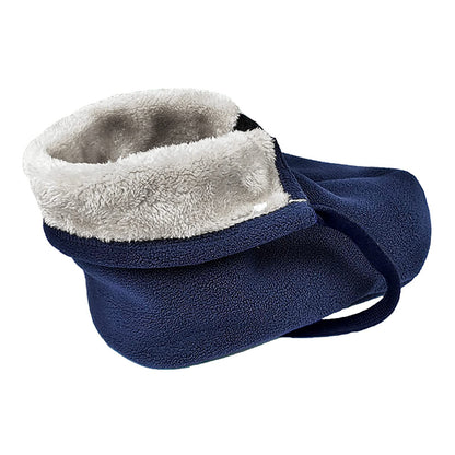 Winter Warm Cast Sock, Thick Fleece Foot Cast Cover - Below the Knee Toe Boot Cover, Protective and Washable Sleeve Wrap, Foot Warmer, (S)Winter Edition (White Plush)