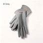 Ladies Winter Warm Cashmere Gloves DY43 Moonlight Gray