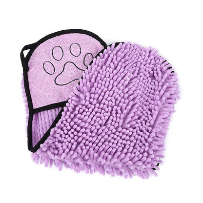 2 Pack Pet Absorbent Towel, Purple