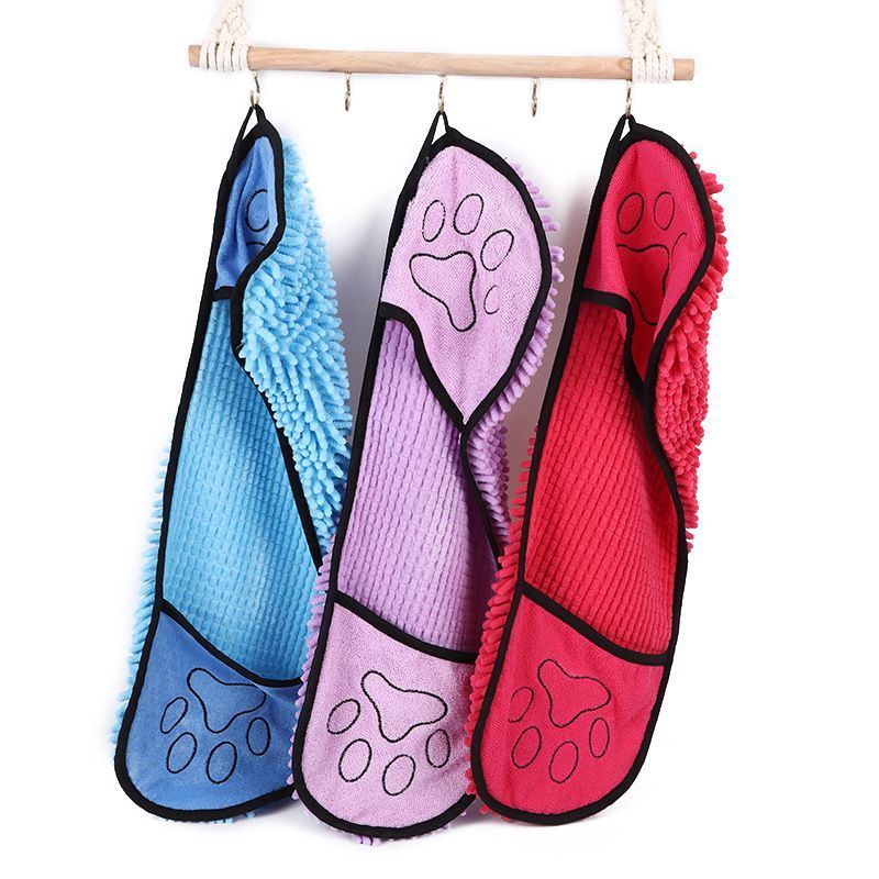 2 Pack Pet Absorbent Towel, Purple