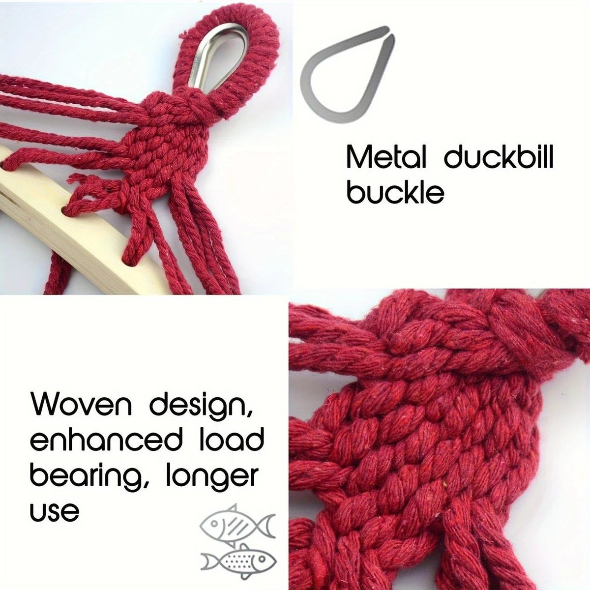Outdoor Camping Hammock Portable Travel Swing Balance Hammock for Beach Hiking Backyard Relax Chai(2.8*1.5m  RED)