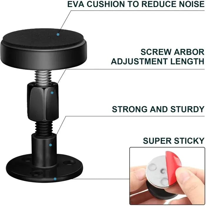 Adjustable Headboard Wall Stabilizer, 30 to 68 mm