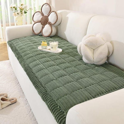 Pet Friendly Sofa Cover for Dogs, Washable Anti-slip Sofa Protector Mat, Dog Couch Cushion for Sofa, 60 x 150CM, Green
