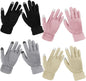 Winter Touchscreen Gloves Warm Knitted Gloves Fleece Lined Gloves Elastic Cuff Winter Texting Gloves for Women Men