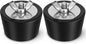 2 Pcs 1.5 to 1.75 Inch Pool Winterizing Plugs PVC/Steel Pipe Plugs Rubber Hole Stoppers for Swimming Pool Return Skimmer Winter Expansion with SS Screw Stainless Steel Bolt Heavy Duty Rubber