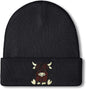 Black Highland Cow Beanie Winter Hat or Women Cute Beanie Womens Winter Hat Gits or Women Gits Animal Lovers