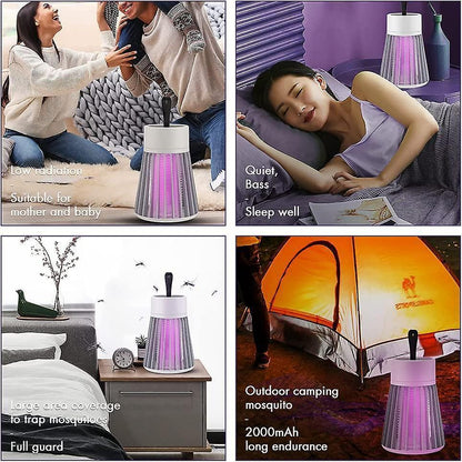 Electric Lamp Portable USB LED Light for Home Bedroom Outdoor Camping
