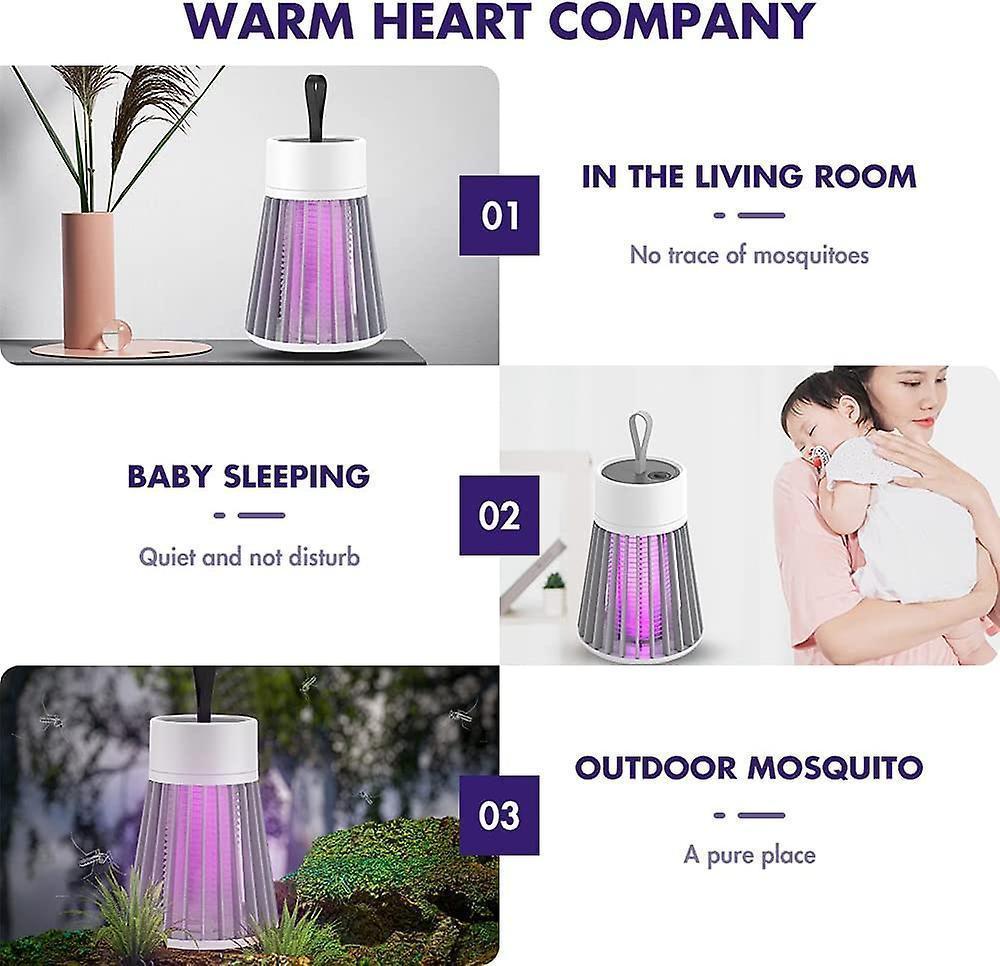 Electric Lamp Portable USB LED Light for Home Bedroom Outdoor Camping