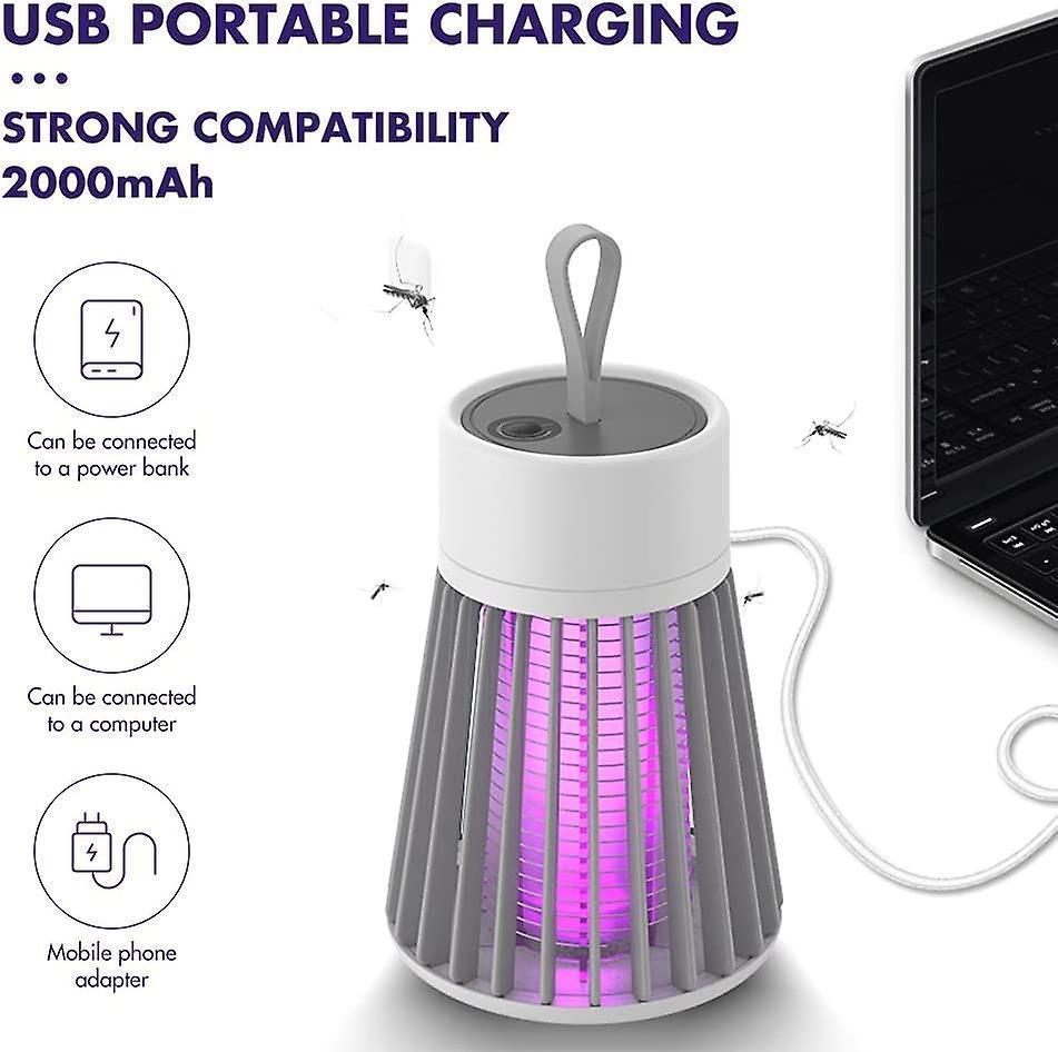 Electric Lamp Portable USB LED Light for Home Bedroom Outdoor Camping