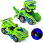 Dinosaur Transforming Car Electric Dinosaur Toys Automatic Transforming Dinosaur