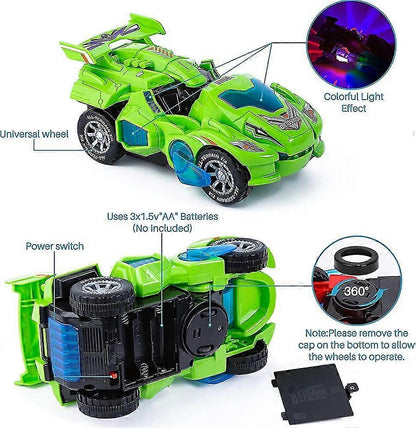 Dinosaur Transforming Car Electric Dinosaur Toys Automatic Transforming Dinosaur