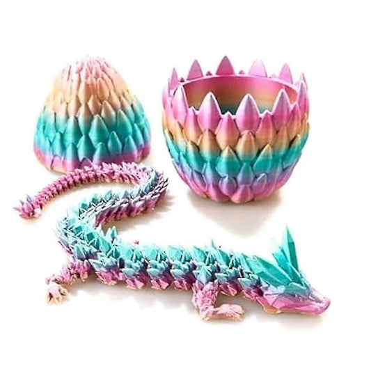 Easter Egg, Dragon Egg, Dragon Eggs with Dragon Inside, Dragon Toy, 3D Printed Dragon Egg, Dragon Easter Egg