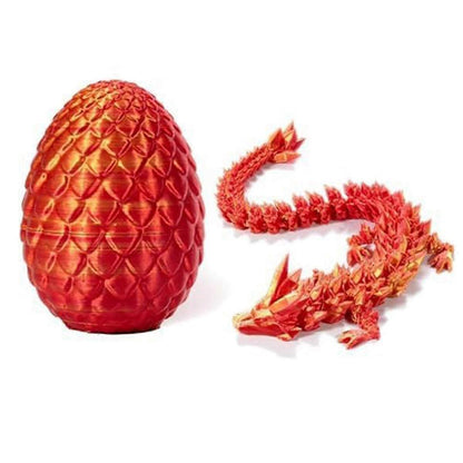 Dragon Egg, Easter Egg,12in Dragon Toy, Dragon Eggs with Dragon Inside,3D Printed Dragon