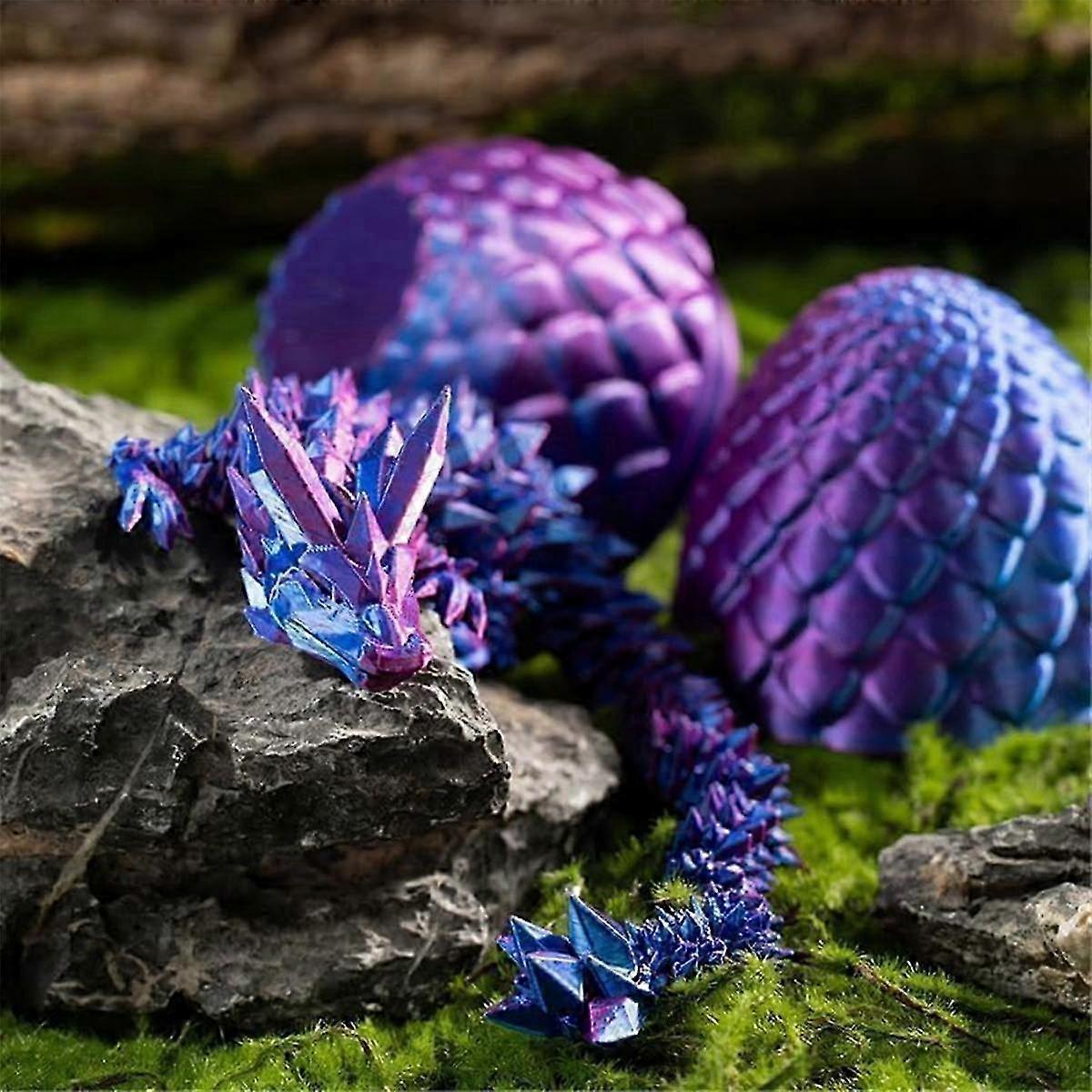 Dragon Egg, Easter Egg,12in Dragon Toy, Dragon Eggs with Dragon Inside,3D Printed Dragon