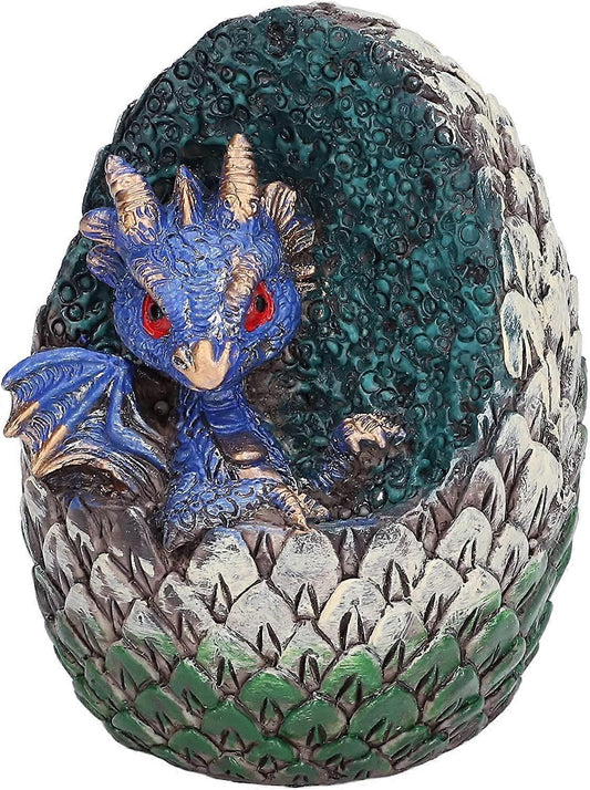 Dragon Egg, Dragon Egg Ornament, Desktop Ornament, Home Decorations, Dragon Birthday Party Supplies, Decorative Interesting Dragon Egg (Blue)