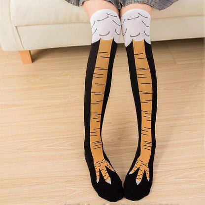 Thermal Knee-High Long Socks Thick Warm Over-the-Calf Winter Socks
