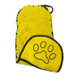Hand-Insert Pet Absorbent Towel, Quick-Drying Bath Towel for Dogs & Cats—Yellow