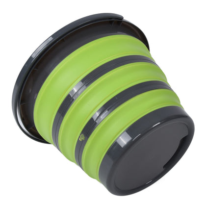 Collapsible Bucket Folding Portable Handheld Water Basin Container for Fishing Outdoor Use 10L