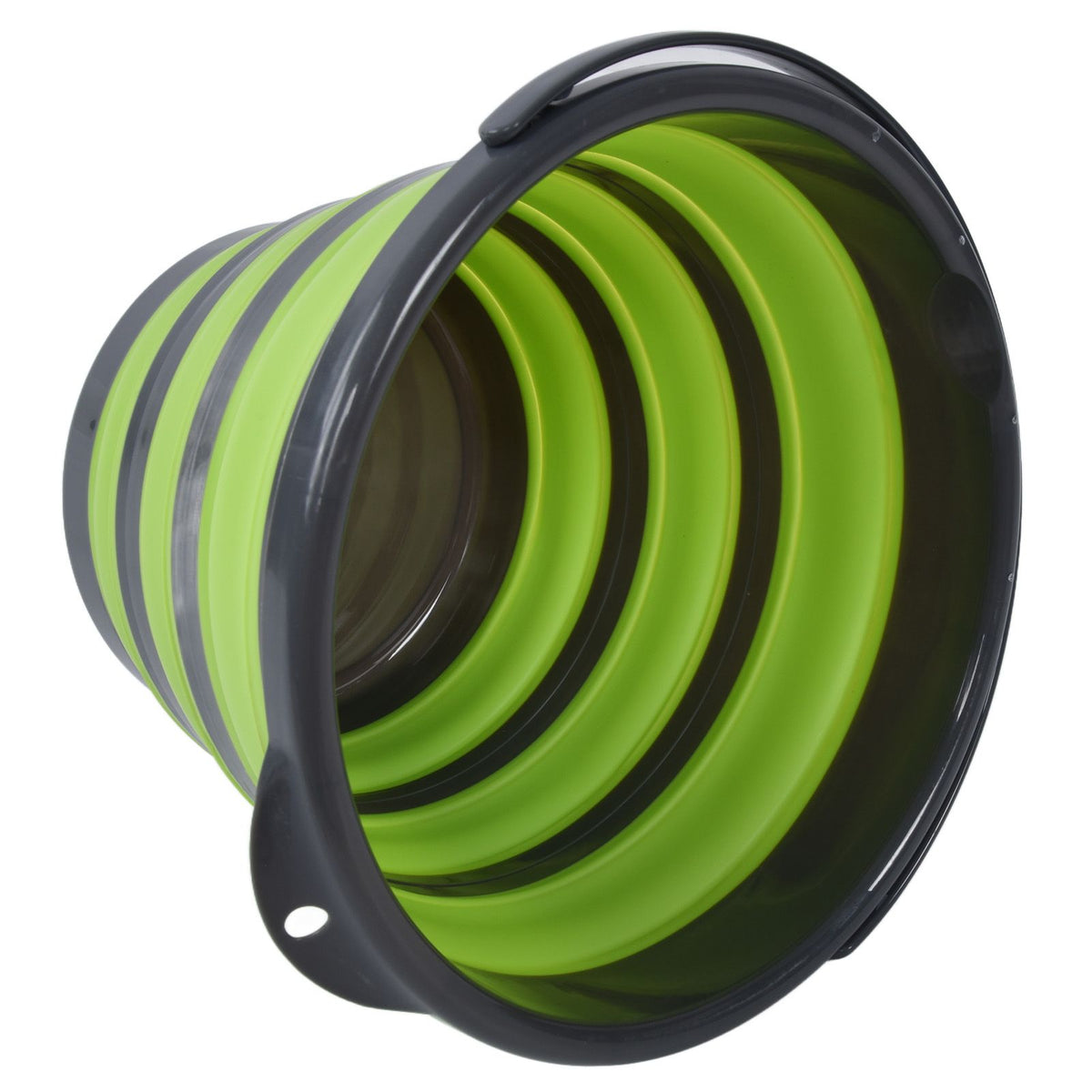 Collapsible Bucket Folding Portable Handheld Water Basin Container for Fishing Outdoor Use 10L