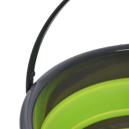 Collapsible Bucket Folding Portable Handheld Water Basin Container for Fishing Outdoor Use 10L