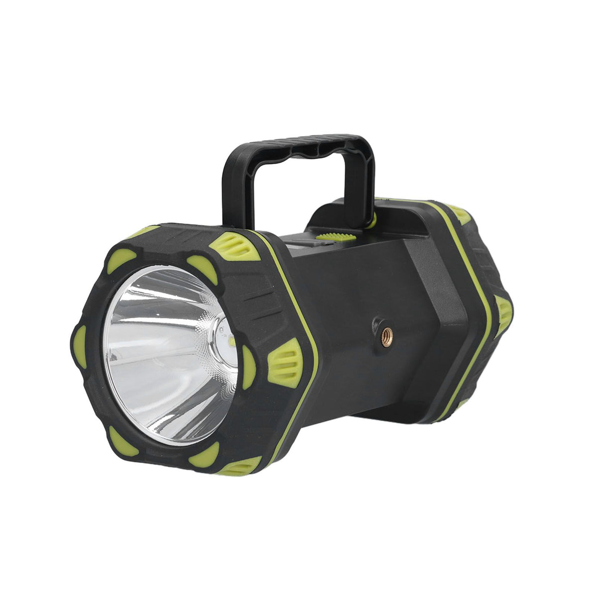Handheld Flashlight 8 Gears Modes Adjustable Waterproof Rechargeable LED Flashlight with USB Cable for Outdoor Home