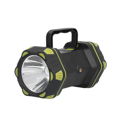 Handheld Flashlight 8 Gears Modes Adjustable Waterproof Rechargeable LED Flashlight with USB Cable for Outdoor Home