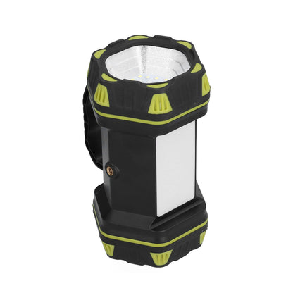 Handheld Flashlight 8 Gears Modes Adjustable Waterproof Rechargeable LED Flashlight with USB Cable for Outdoor Home