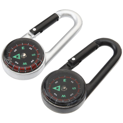 2Pcs Portable Compass Pocket Compass Outdoor Survival Compass Outdoor Survival Supply