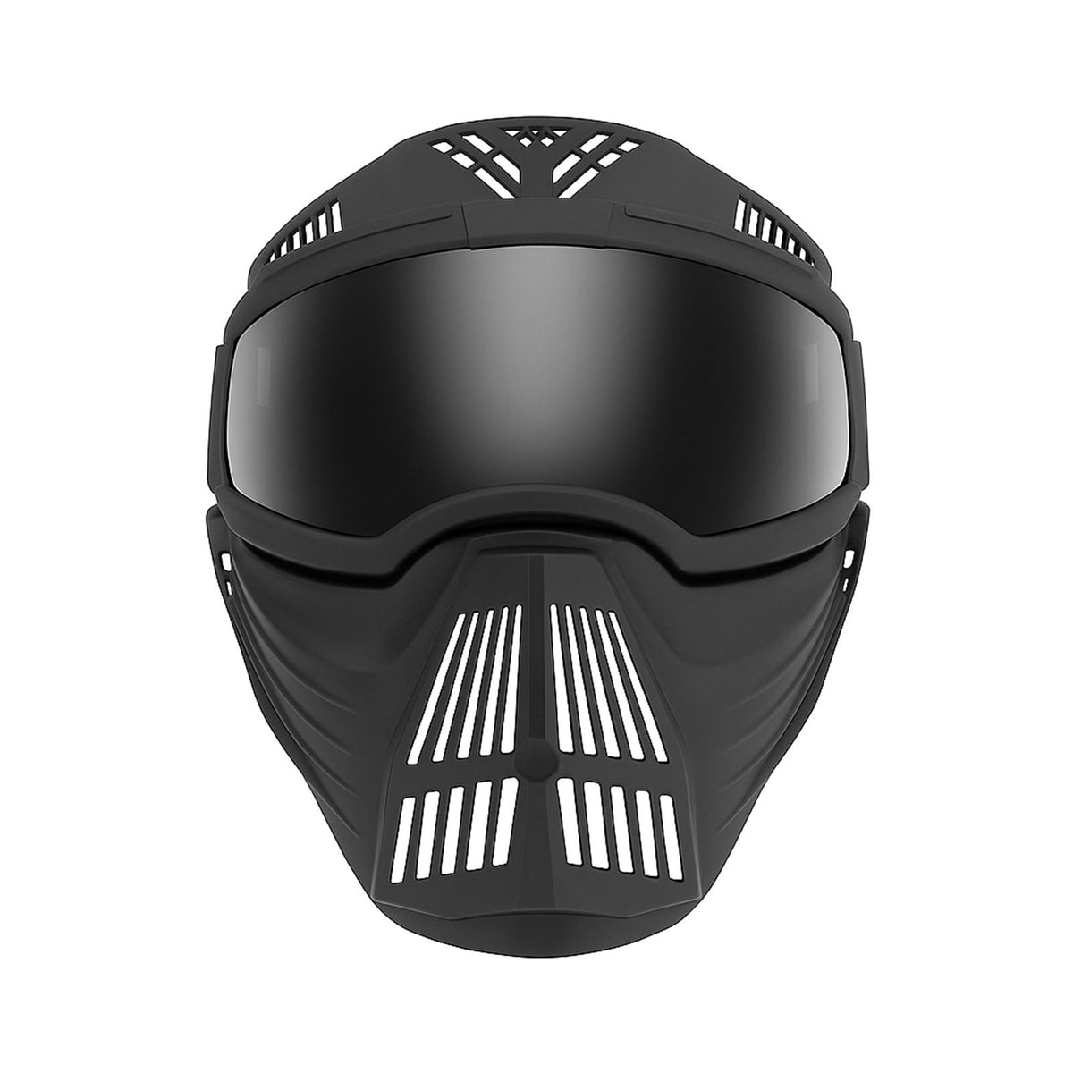 Protective Dog Goggles Full Face Mask with Breathable Muzzle for Medium to Large Dogs, Windproof Sunglasses Visor for Outdoor Walking, Travel and Car Rides (Black)
