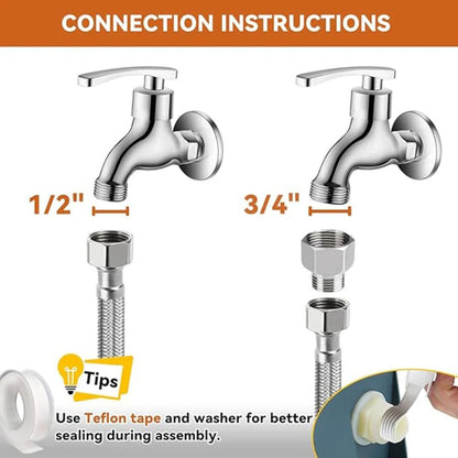 Automatic Pet Water Dispenser with Floating Valve and Hose, 2L Food-Grade Bowl for Dogs Cats Chickens Rabbits and Small Animals, Indoor Outdoor Fresh Water Supply (Bowl And Water Pipe)