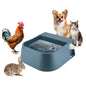 Automatic Pet Water Dispenser with Floating Valve and Hose, 2L Food-Grade Bowl for Dogs Cats Chickens Rabbits and Small Animals, Indoor Outdoor Fresh Water Supply (Only Bowl)