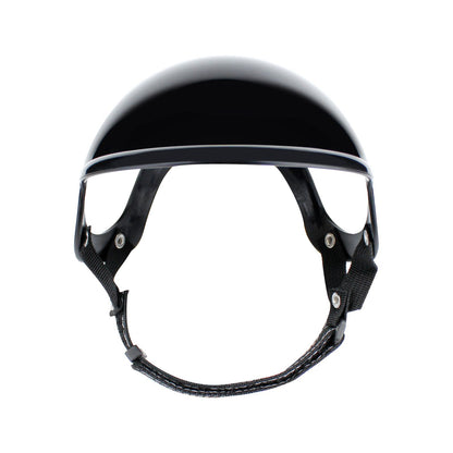 Pet Helmet for Dogs and Cats, Adjustable Outdoor Safety Headgear with Ventilation and Padded Interior, Fun Motorcycle Style Hat for Rides and Daily Walks (L, Black)
